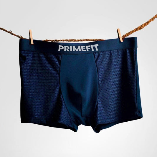 PRIMEFIT • PACK 4 BLEU • BOXER EN FIBRE DE BAMBOU