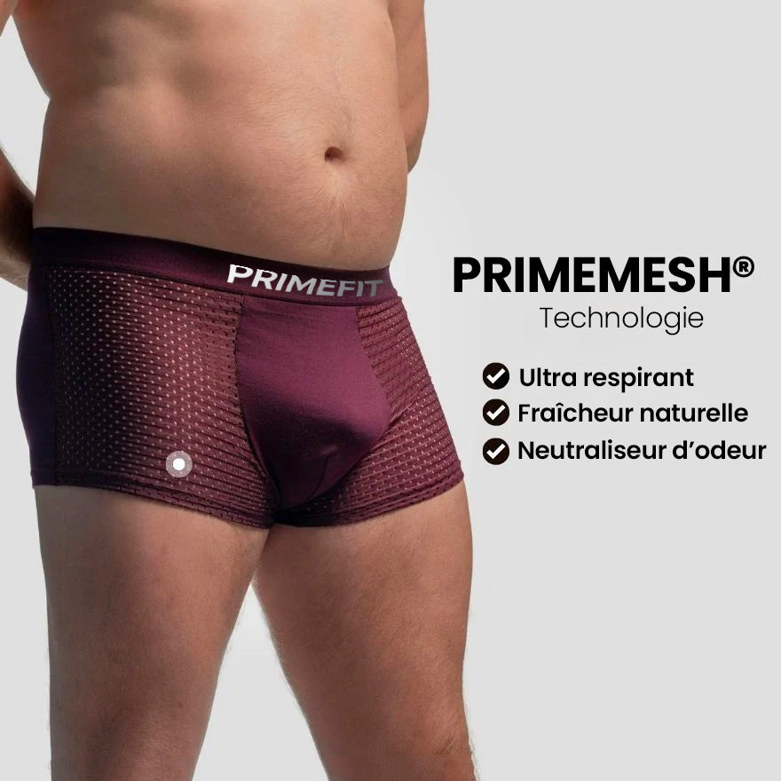 PRIMEFIT • BOXER EN FIBRE DE BAMBOU - CONFORT MAXIMAL (x10)